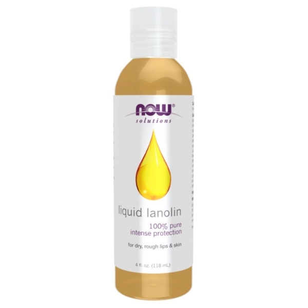 Liquid lanolin 100% 118ml - Now Foods
