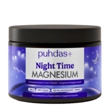 Puhdas+ Night Time Magnesiumglysinaatti 200g