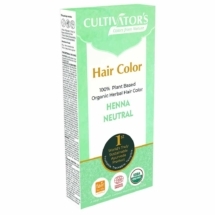Kasvihiusväri Henna neutral (Cassia) Slim pack 100g - Cultivators