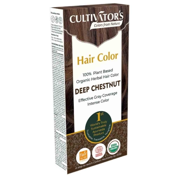 Kasvihiusväri Deep Chestnut Slim pack 100g - Cultivators