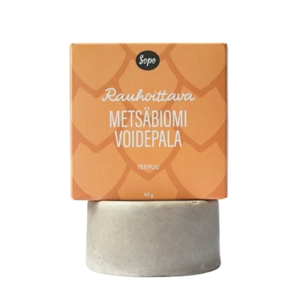 Sopo Metsäbiomi Voidepala Rauhoittava Teepuu 60g