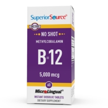 Superior Source B12 Methylcobalamin 5000µg 60 tabl