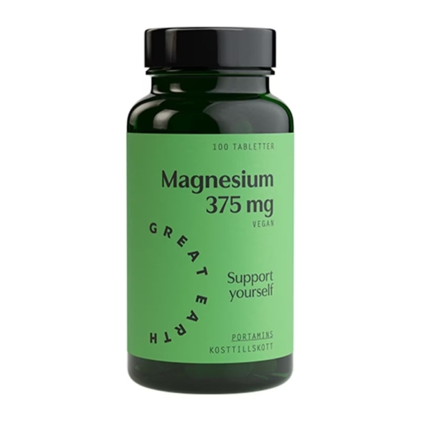 Great Earth Magnesium 375 mg 100 tabl