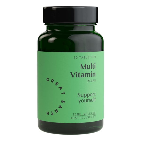 Great Earth Multivitamin vegan 60 tabl