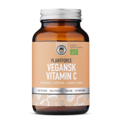 Plantforce C-vitamiini 500 mg 100 grammaa