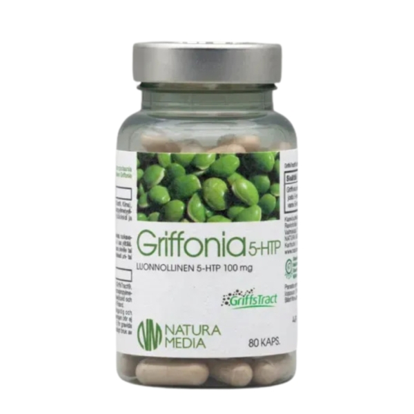 Griffonia 5-HTP 80 kaps - Natura Media