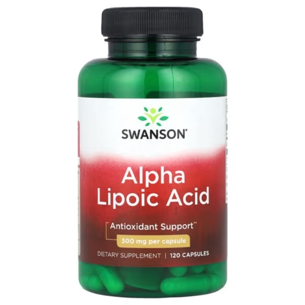 Alpha Lipoic Acid 300mg 120 kaps - Swanson