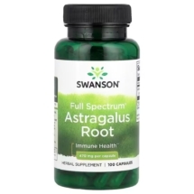 Full Spectrum Astragalus Root 470mg 100 kaps - Swanson
