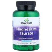 Magnesium Taurate 100mg 120 tbl - Swanson