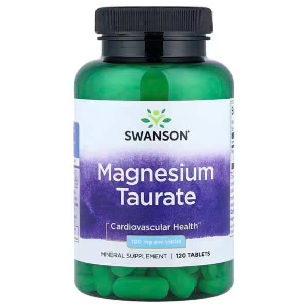 Magnesium Taurate 100mg 120 tbl - Swanson