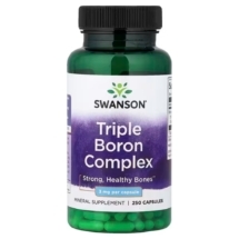 Triple Boron Complex 3mg 250 kaps - Swanson