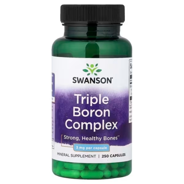 Triple Boron Complex 3mg 250 kaps - Swanson