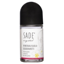Sade Crystal Mineraalisuoladeodorantti Granaattiomena & Sitruuna 50ml