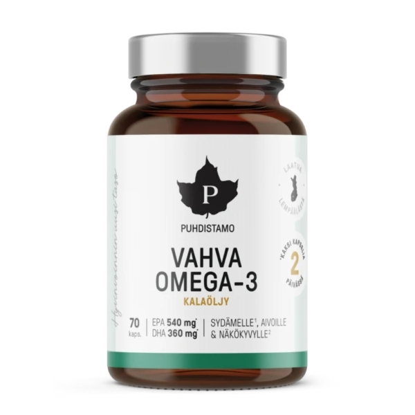 Puhdistamo Vahva Omega-3 70 kaps