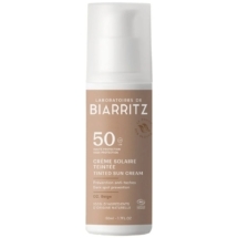 Laboratories de BIARRITZ SPF50+ sävytetty aurinkovoide kasvoille beige 50ml