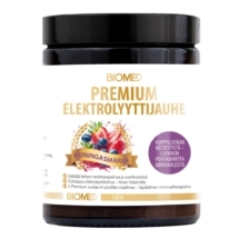 Biomed Premium Elektrolyyttijauhe kuningasmarja 120g