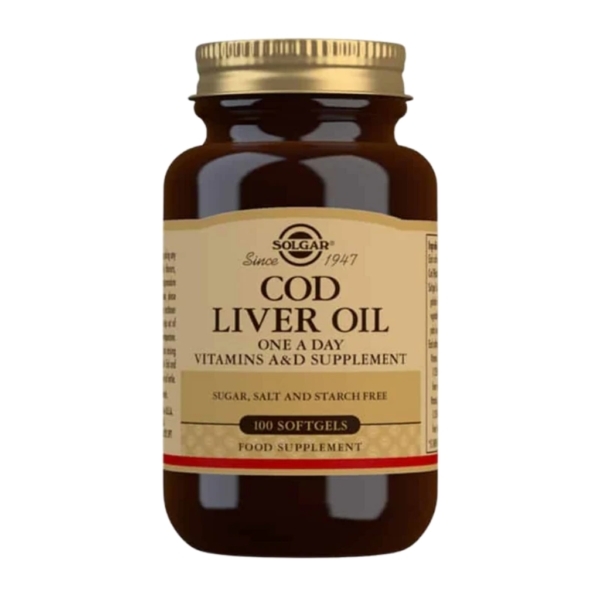 Solgar Cod Liver Oil 100 kaps