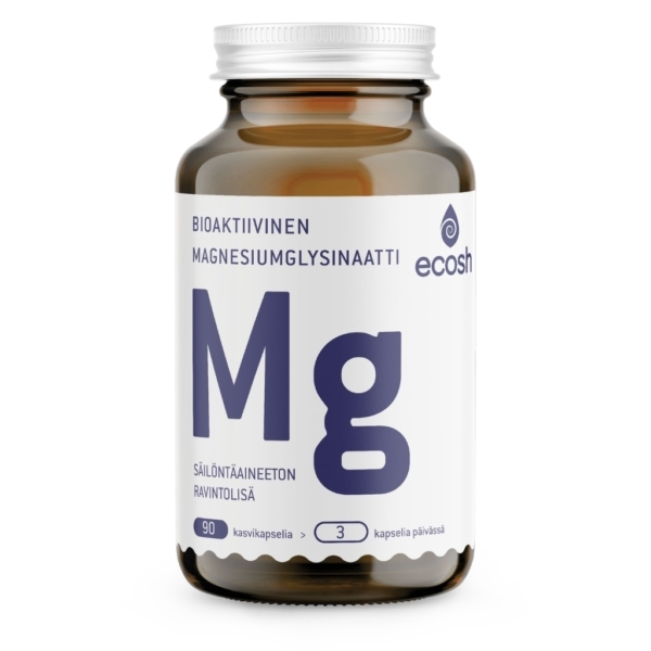 Ecosh Magnesium-glysinaatti 90 kaps