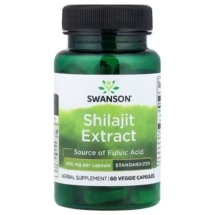 Shilajit Extract 400mg 60 kaps - Swanson