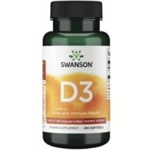 Vitamin D3 125µg 250 kaps - Swanson