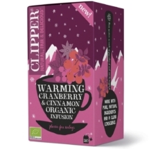 Clipper Warming cranberry & cinnamon organic infusion 20ps