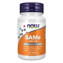 SAMe 400mg 30 tabs - Now Foods