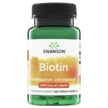 Biotin 5000µg 100 kaps - Swanson