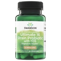 Ultimate 16 Strain Probiotic with FOS 60 kaps - Swanson