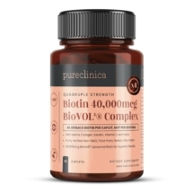 Pureclinica Quadruple Strenght Biotin 40,0000 mcg 90 tabl