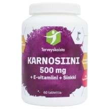 Karnosiini + E-vitamiini + Sinkki 60 tabl - Terveyskaista