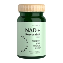 Great Earth NAD+ Resveratrol 30 kaps