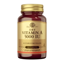Solgar A-vitamiini 5000 IU 100 tabl