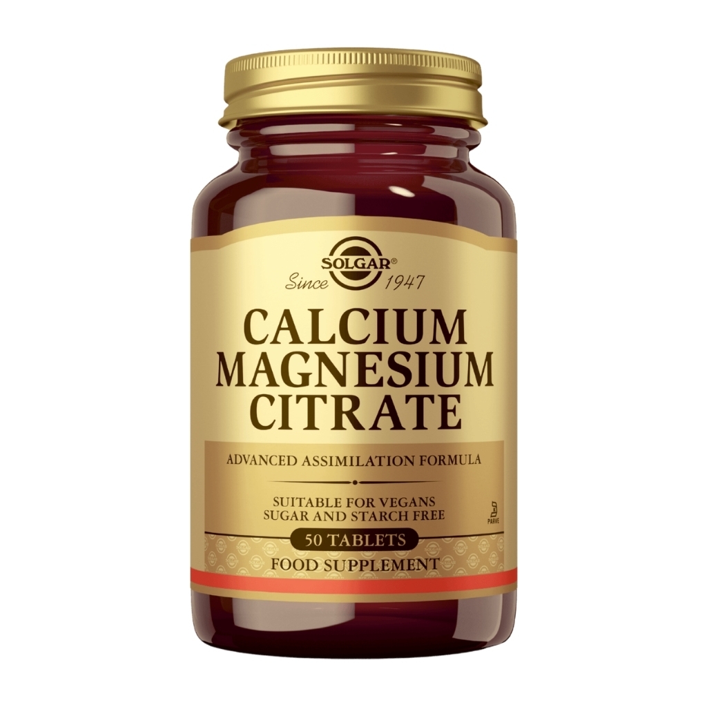 Solgar Calcium Magnesium Citrate 50 tabl Solgar Kalsium Magnesiumsitraatti 50 tabl