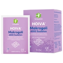 Terveyskaista Hoiva Makrogoli 4000 Suolaton 10 x 12g pss