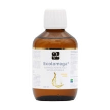 Natura Media Ecolomega nestemäinen kalaöljy sitruuna 200 ml
