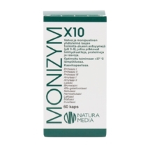 Natura Media Monizym X10 60 kaps