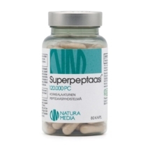 Natura Media Superpeptaasi 120.000 PC 80 kaps
