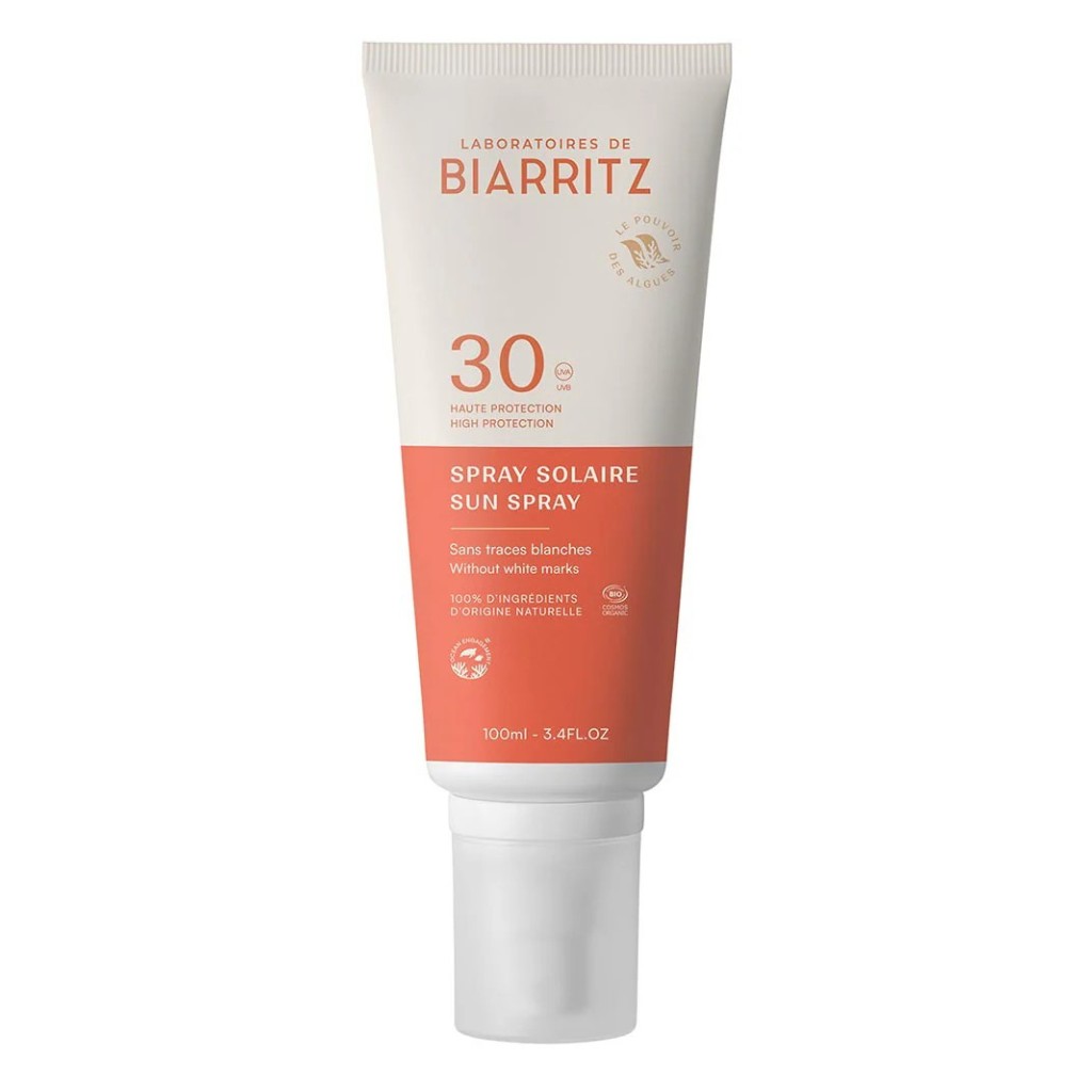 Laboratoires de BIARRITZ Aurinkosuojaspray SPF30 100 ml Laboratoires de Biarritz Aurinkosuojaspray SPF30, 100 ml