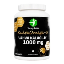 Terveyskaista KultaOmega-3 60 kapselia