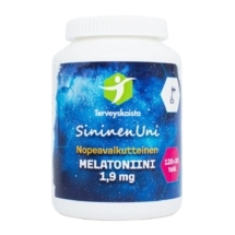 Terveyskaista Sininen Uni melatoniini 1,9 mg 150 tablettia