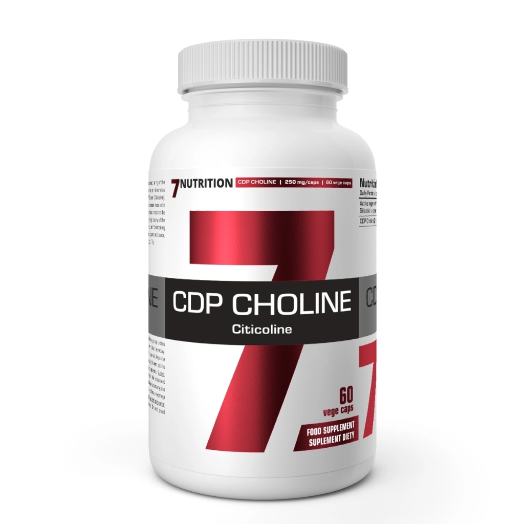 7Nutrition CDP Choline Citicoline 250 mg 60 kaps 7Nutrition CDP Choline Citicoline 250 mg 60 kaps