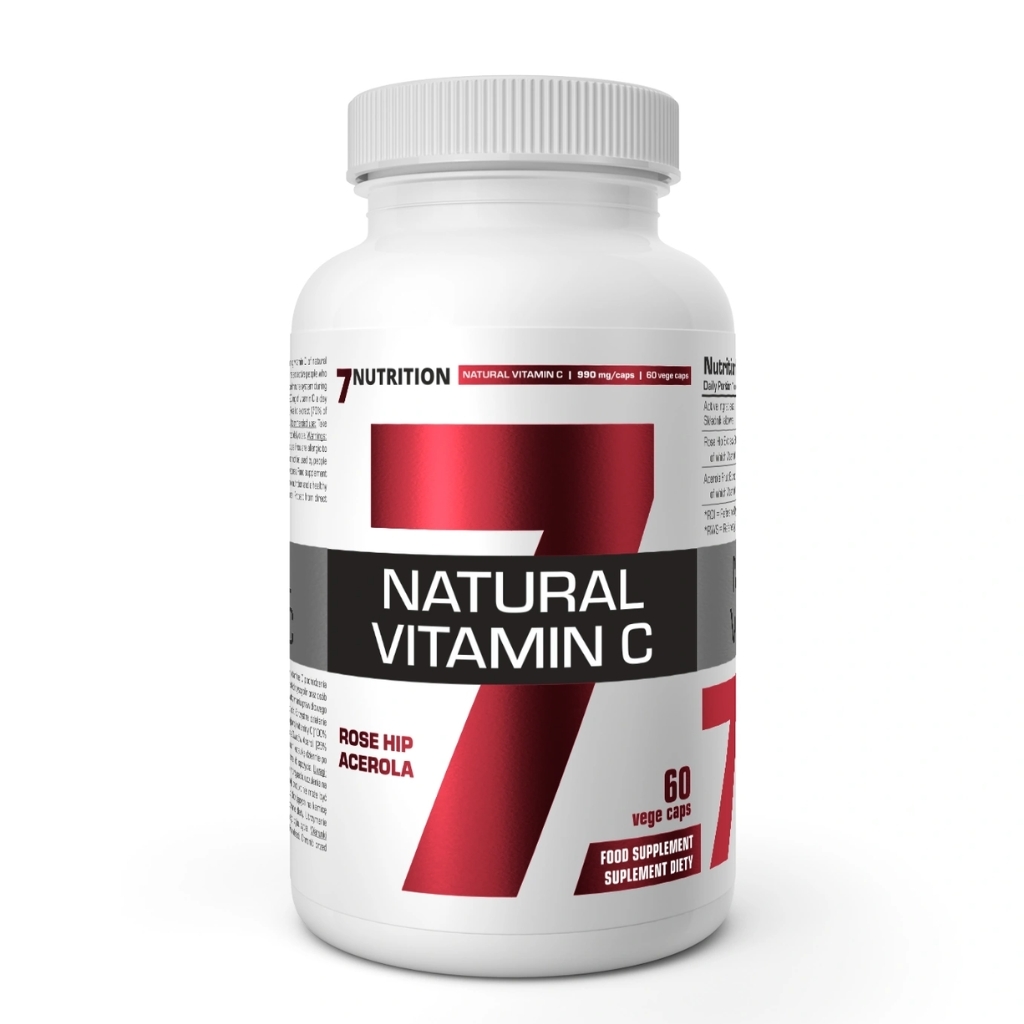 7Nutrition Natural Vitamin C 60 kaps 7Nutrition Natural Vitamin C 60 kaps