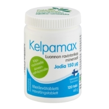 Hankintatukku Kelpamax merilevä 120 tablettia