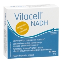 Hankintatukku Vitacell NADH 60 kapselia