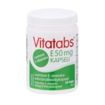 Hankintatukku Vitatabs E 50 mg 60 kaps