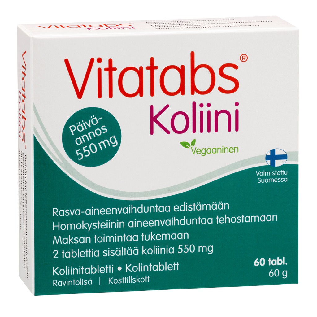 Etusivu Hankintatukku Vitatabs Koliini 60 tabl