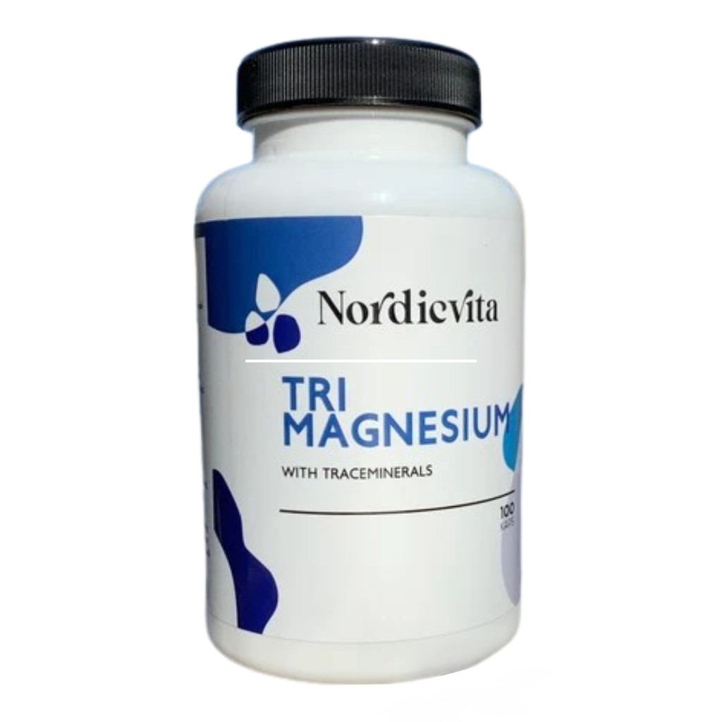 Nordicvita Tri Magnesium 100 kaps Nordicvita Tri Magnesium 100 kaps