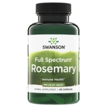 Swanson Full Spectrum Rosemary 400 mg 90 kaps