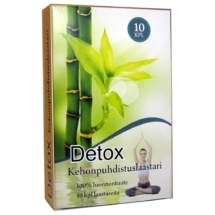 Detox kehonpuhdistuslaastari 10kpl - Delivet