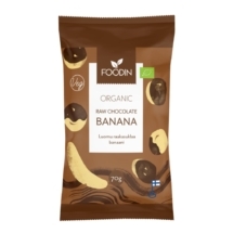 Foodin Raakasuklaabanaani 70 g
